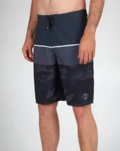 Salty Crew Stacked Boardshort Black