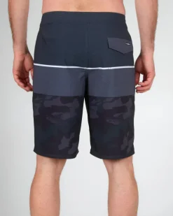 Salty Crew Stacked Boardshort Black
