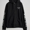 Salty Crew Surf Club Zip Hoodie Black