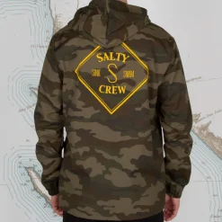 Salty Crew Tippet Snap Jacket Camo