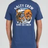 Salty Crew Tsunami SS Tee Navy Heather