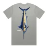 Simms Artist Tee Blue Marlin Fish it Well