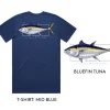 Simms Artist Tee Bluefin Tuna Fish it Well