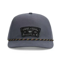 Simms Double Haul Rope Cap Dark Gunmetal