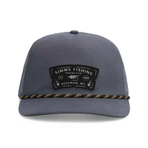 Simms Double Haul Rope Cap Dark Gunmetal