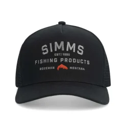 Simms Double Haul Trucker Black