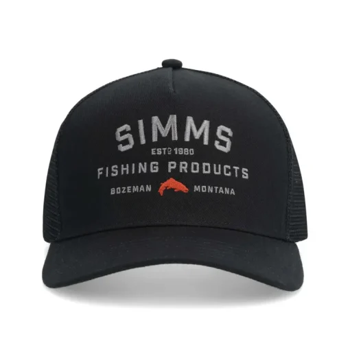 Simms Double Haul Trucker Black