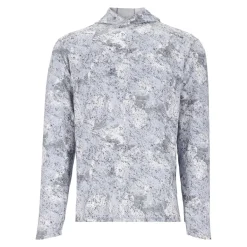 Simms Solarflex Hooded Sunshirt Back Eddy White