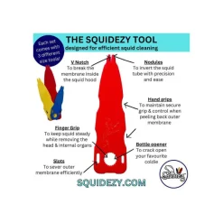 Squidezy Squid Cleaning Tools Set