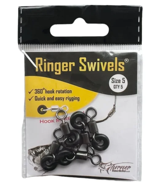 Turner Tackle Ringer Swivels Live 2 25-pack