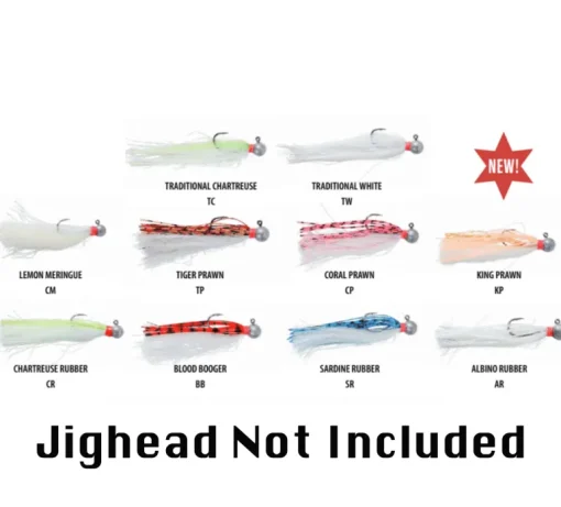Vexed Buckabou Jig Wig 5-pack