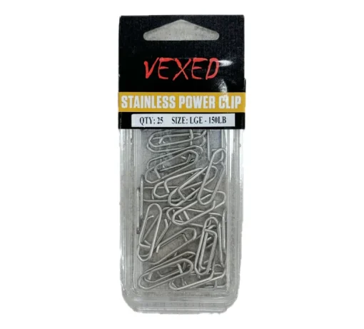 Vexed Stainless Power Clip 25-pack