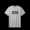 Yeti Wildly Stronger Short Sleeve T-Shirt Heather Gray