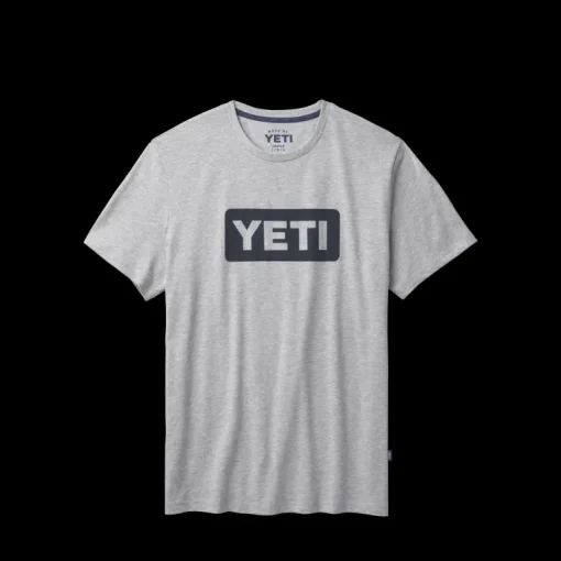 Yeti Wildly Stronger Short Sleeve T-Shirt Heather Gray